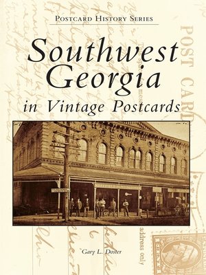 cover image of Southwest Georgia in Vintage Postcards